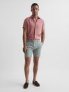Reiss Soft Sage Wicket Casual Chino Shorts