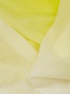 Reiss Pale Yellow Isla Square Cashmere Blend Lightweight Scarf