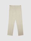 Reiss Stone Venture Prince Of Wales Check Tailored Trousers