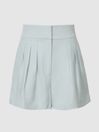 Reiss Blue Bea Tailored Shorts