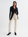 Reiss Off White Good American Good American Better Than Leather Good Icon Pants
