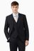 Ted Baker Premium Black Panama Slim Suit: Jacket