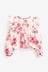 Pink Floral Shirred Blouse (3-16yrs)