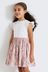 Pink/White Floral Skirt Dress (3-16yrs)
