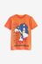 Orange Sonic Gaming License T-Shirt (3-16yrs)