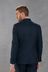 Navy Blue Signature Empire Mills 100% Wool Birdseye Suit Cenere Jacket