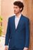 Blue Signature Leomaster Italian Linen Slim Fit Suit Jacket