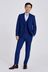 MOSS Slim Fit Blue Slub Suit: Jacket