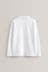 White 5 Pack Long Sleeve School Polo Shirts (3-16yrs)