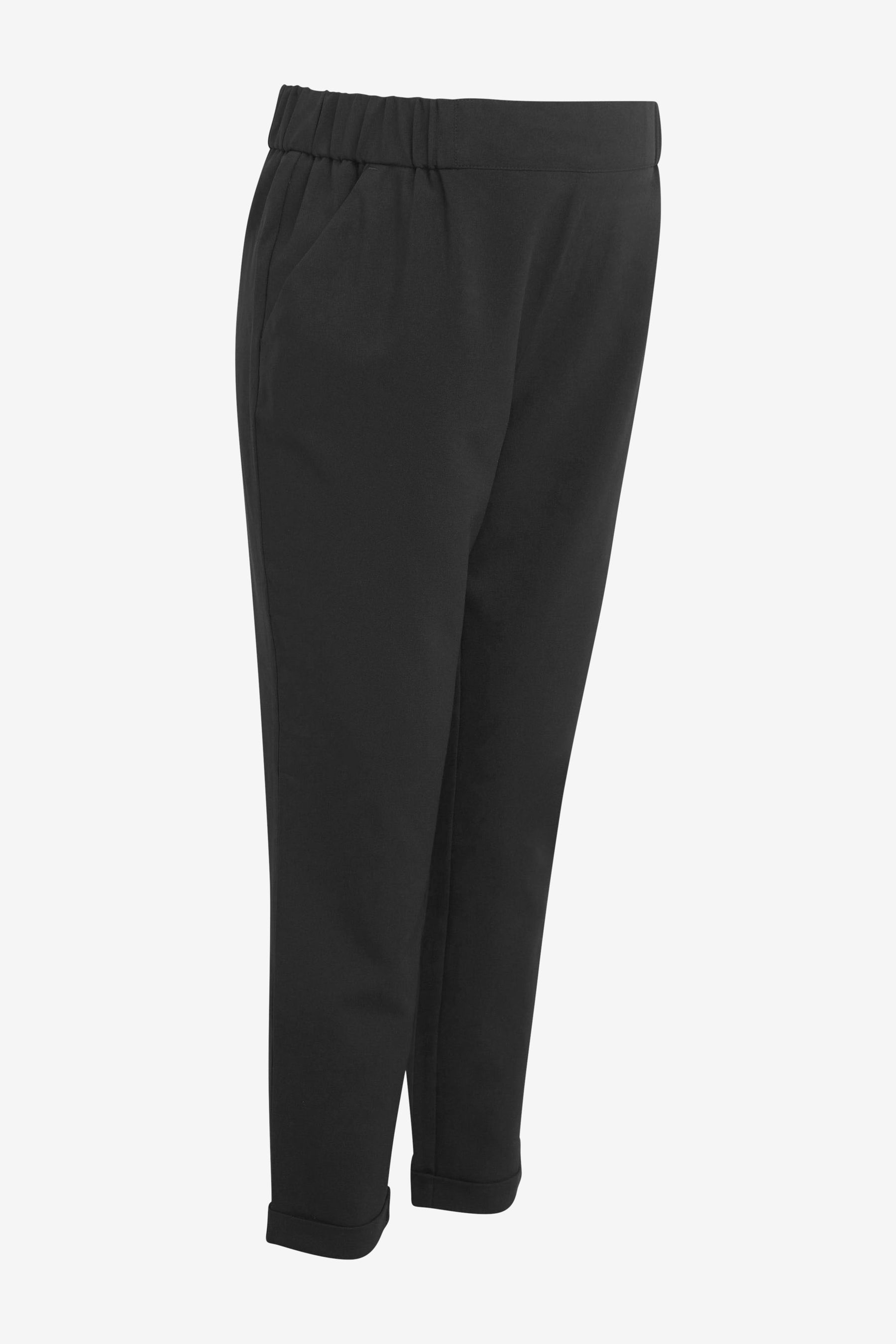 Buy Black Maternity Tapered Trousers from the Next UK online shop