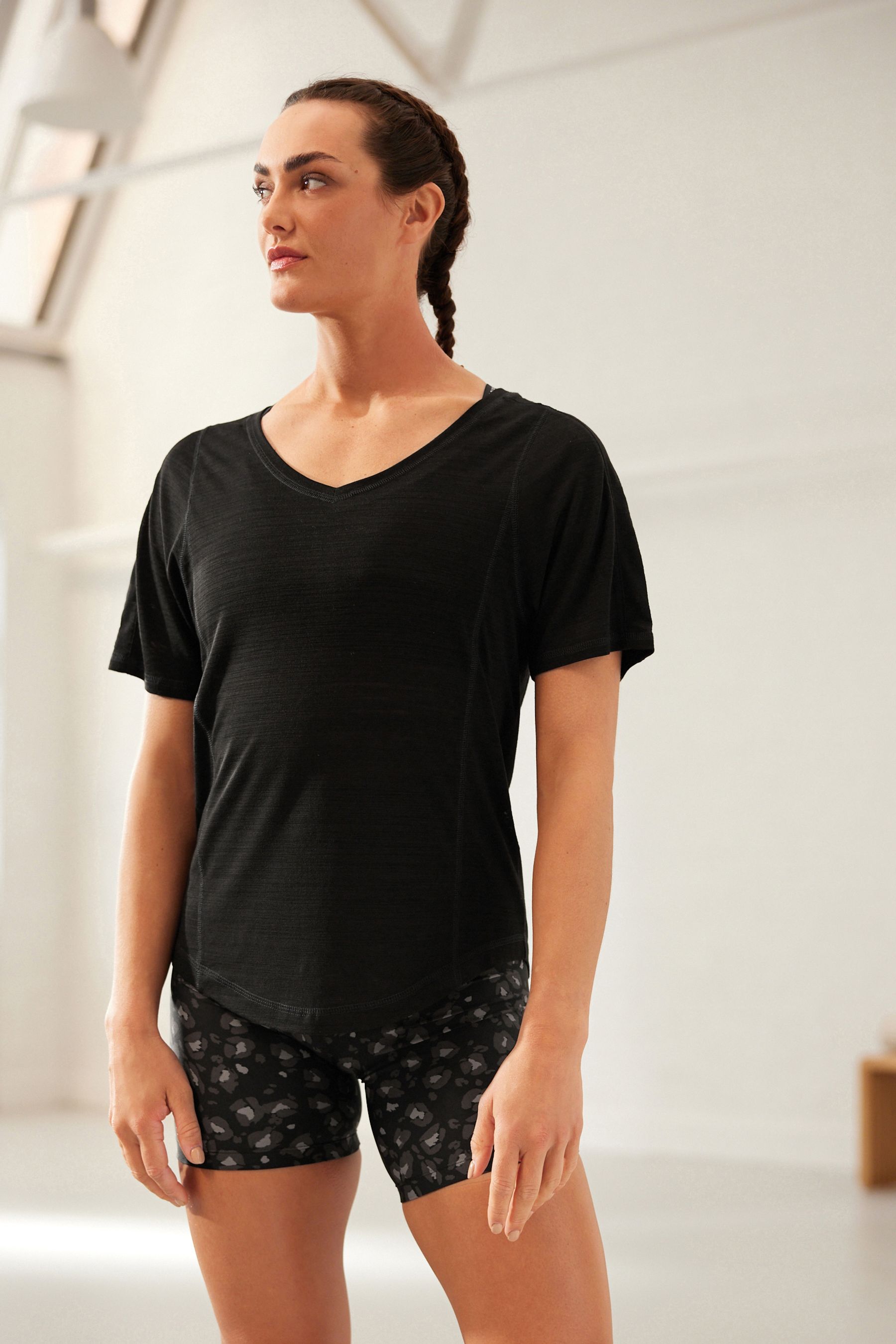 Short sleeve active tops hotsell