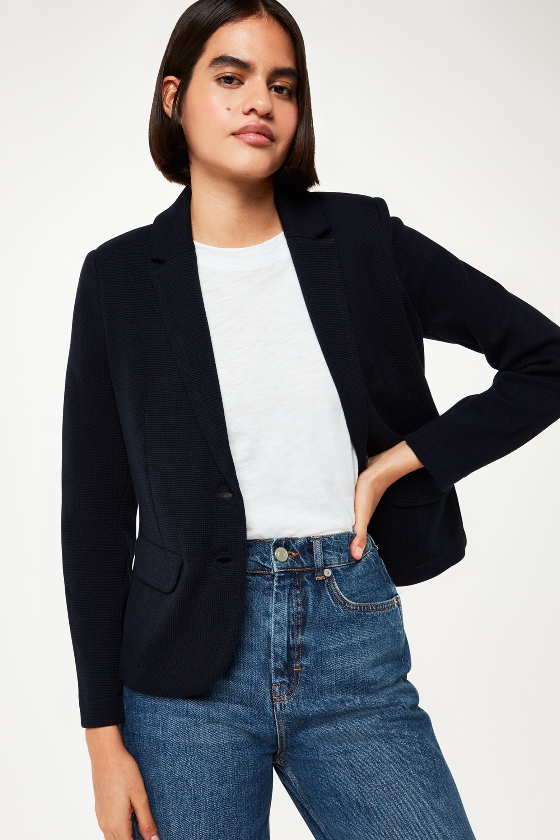 Buy Whistles Slim Jersey Jacket from the Next UK online shop