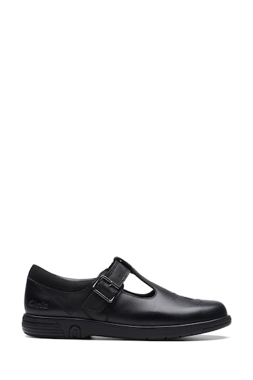 Clarks Black Multi Fit Jazzy Tap Shoes