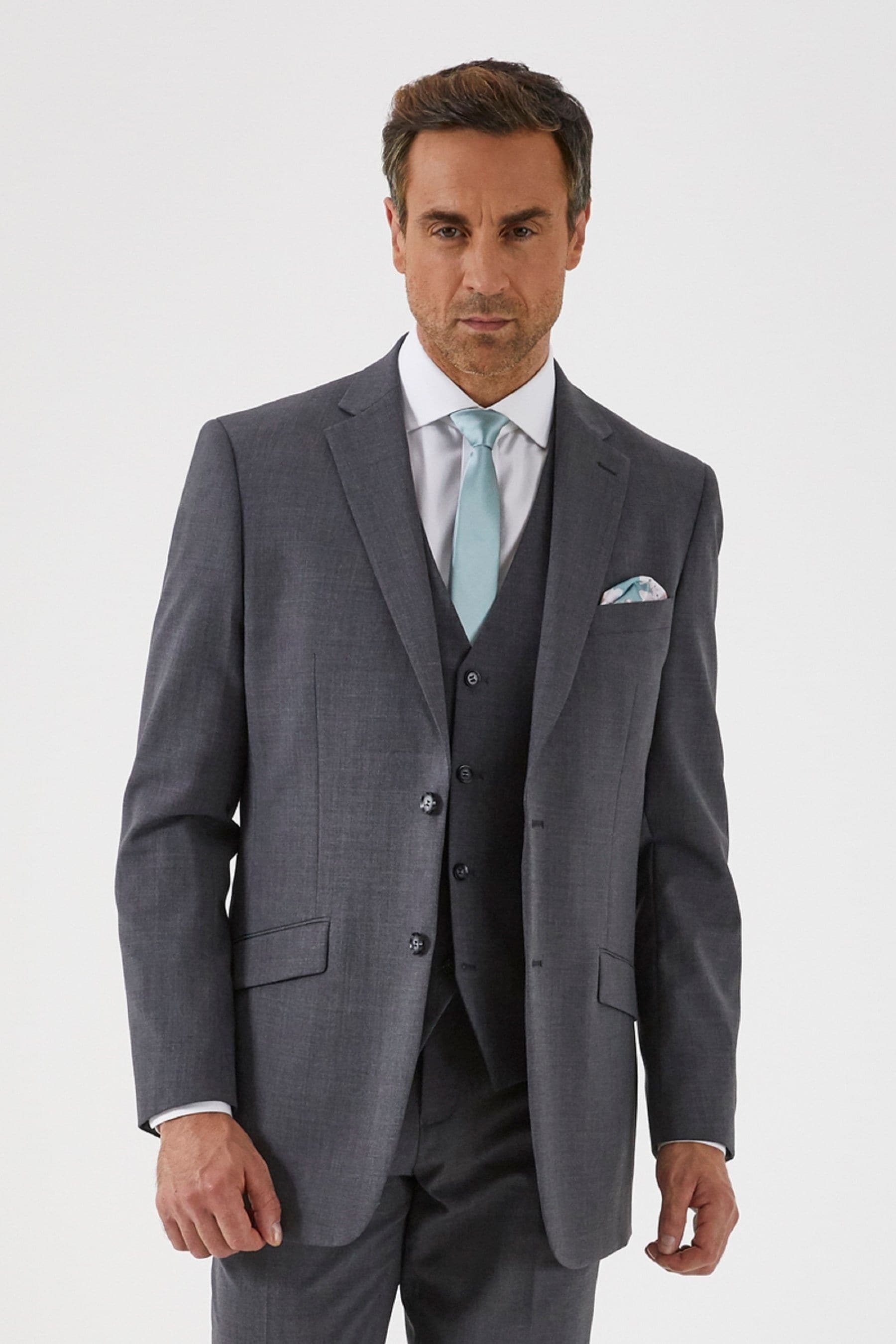Buy Skopes Darwin Grey Classic Fit Suit Jacket from the Next UK online shop