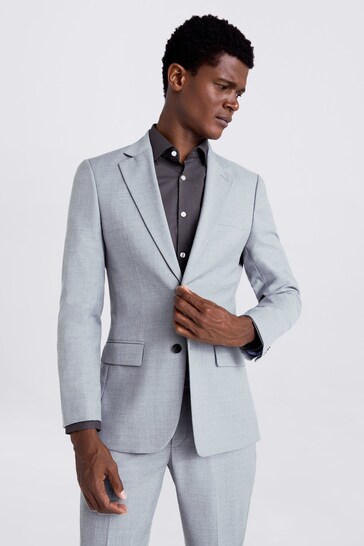Buy MOSS Grey Tailored Fit Suit: Jacket from the Next UK online shop