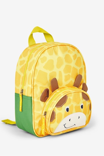 JoJo Maman Bébé Yellow Giraffe Character Backpack