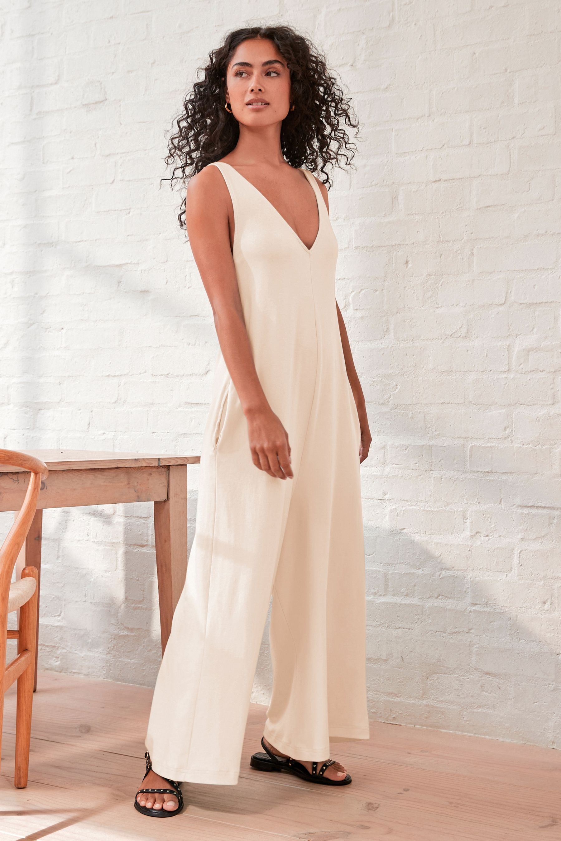 Next wide clearance leg jumpsuit