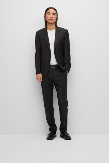BOSS Black Slim Fit Suit :Trousers