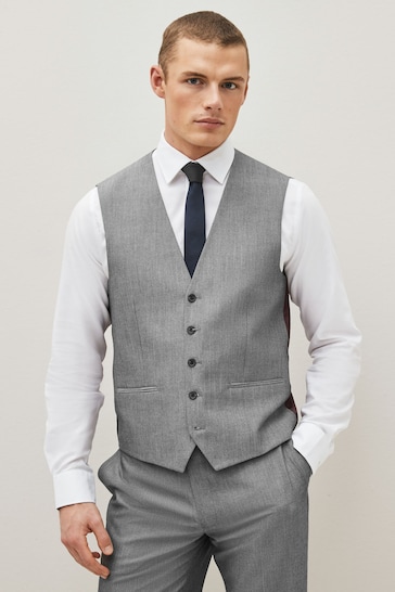 Buy Light Grey Waistcoat from the Next UK online shop