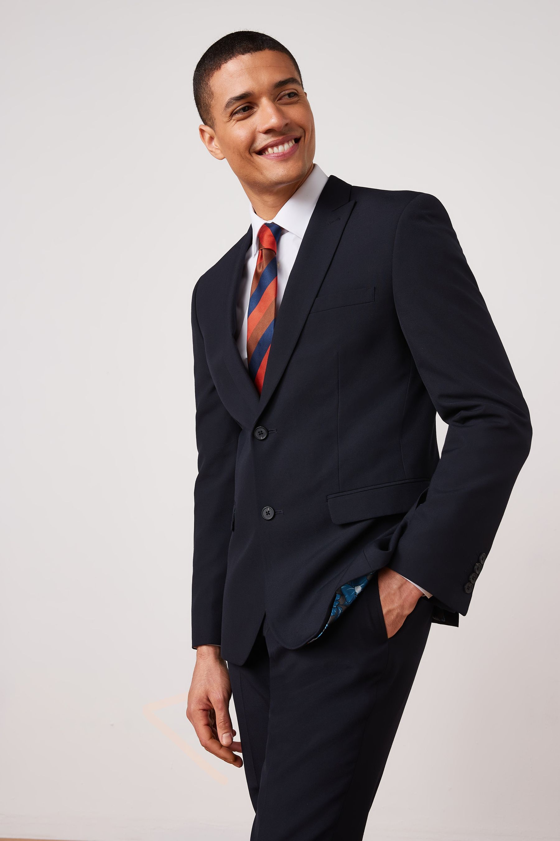 Suit jacket shop navy blue