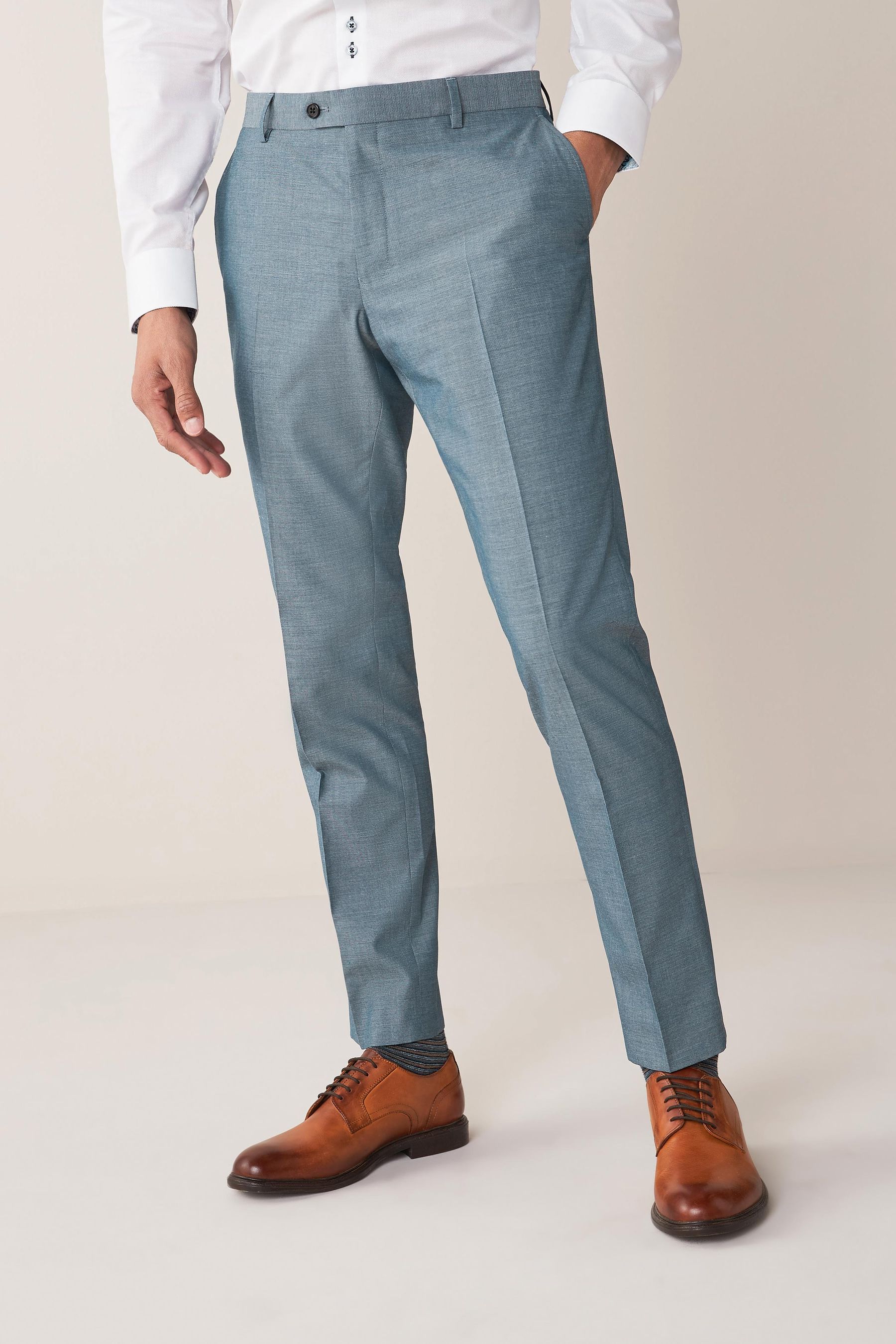 Baby blue cheap suit pants