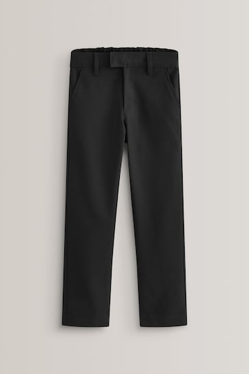 NA-KD Sorte højtaljede skinny-jeans med flænger