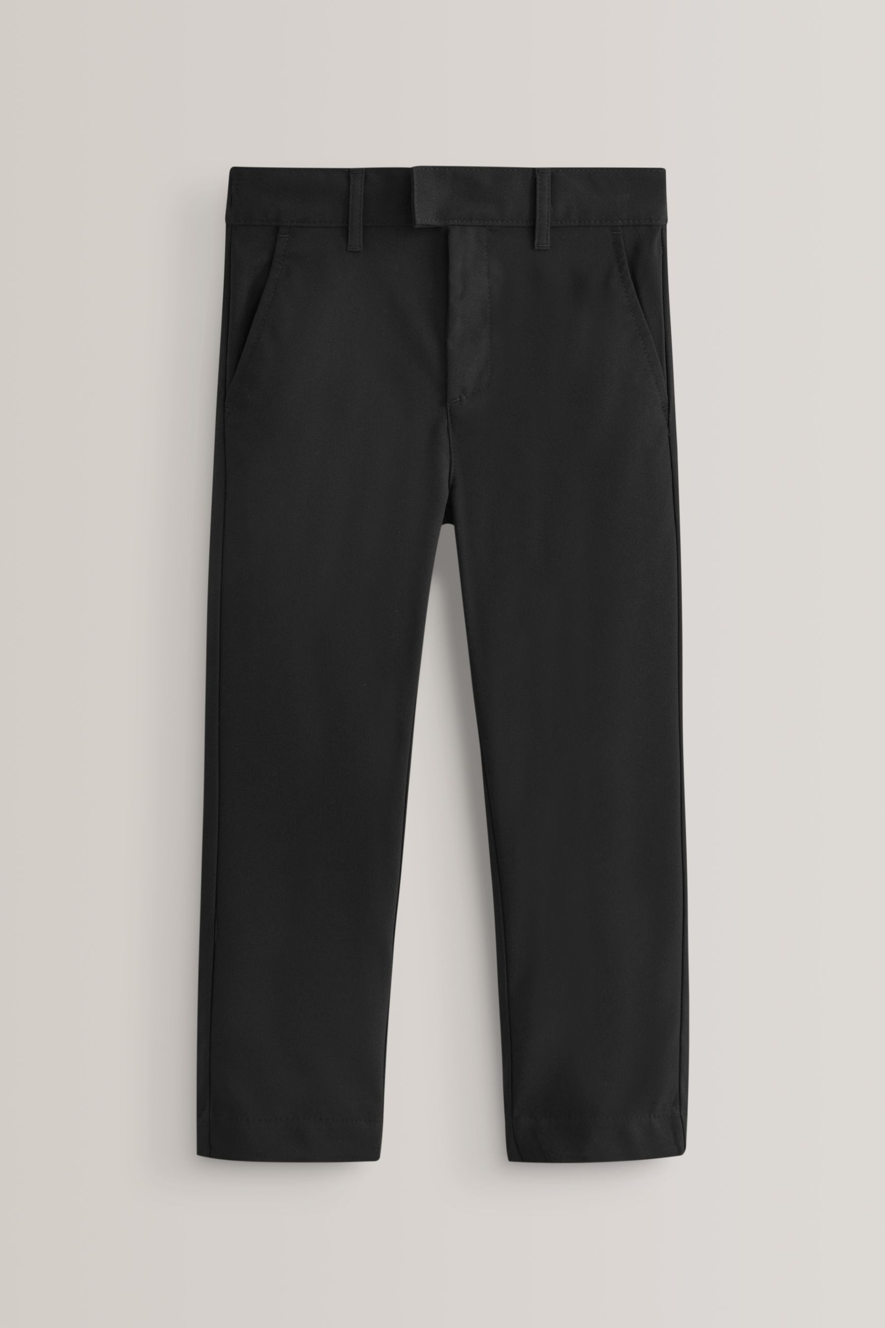 Buy Black Plus Waist School Formal Stretch Skinny Trousers (3-17yrs ...