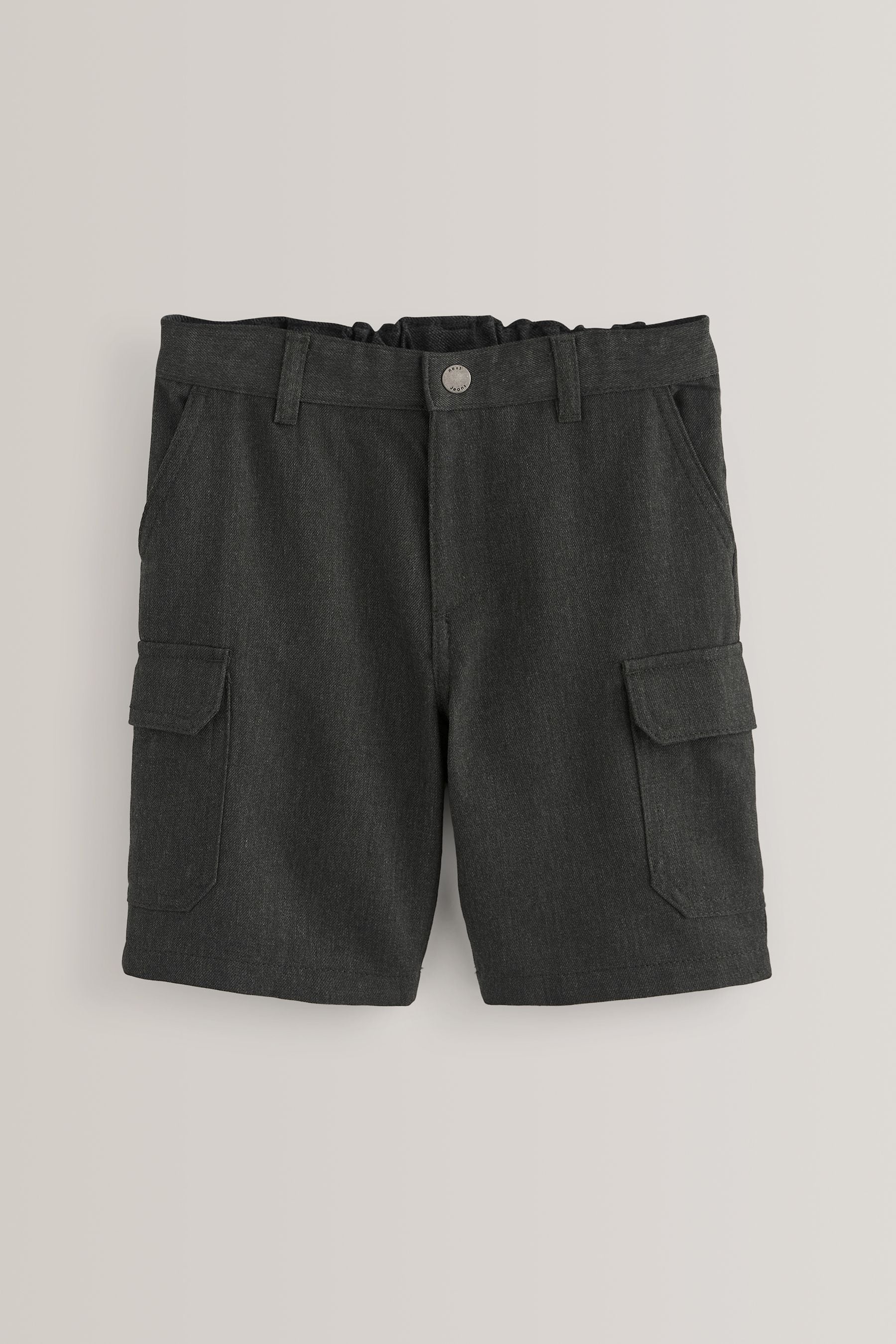 Grey Cargo Shorts 3 14yrs