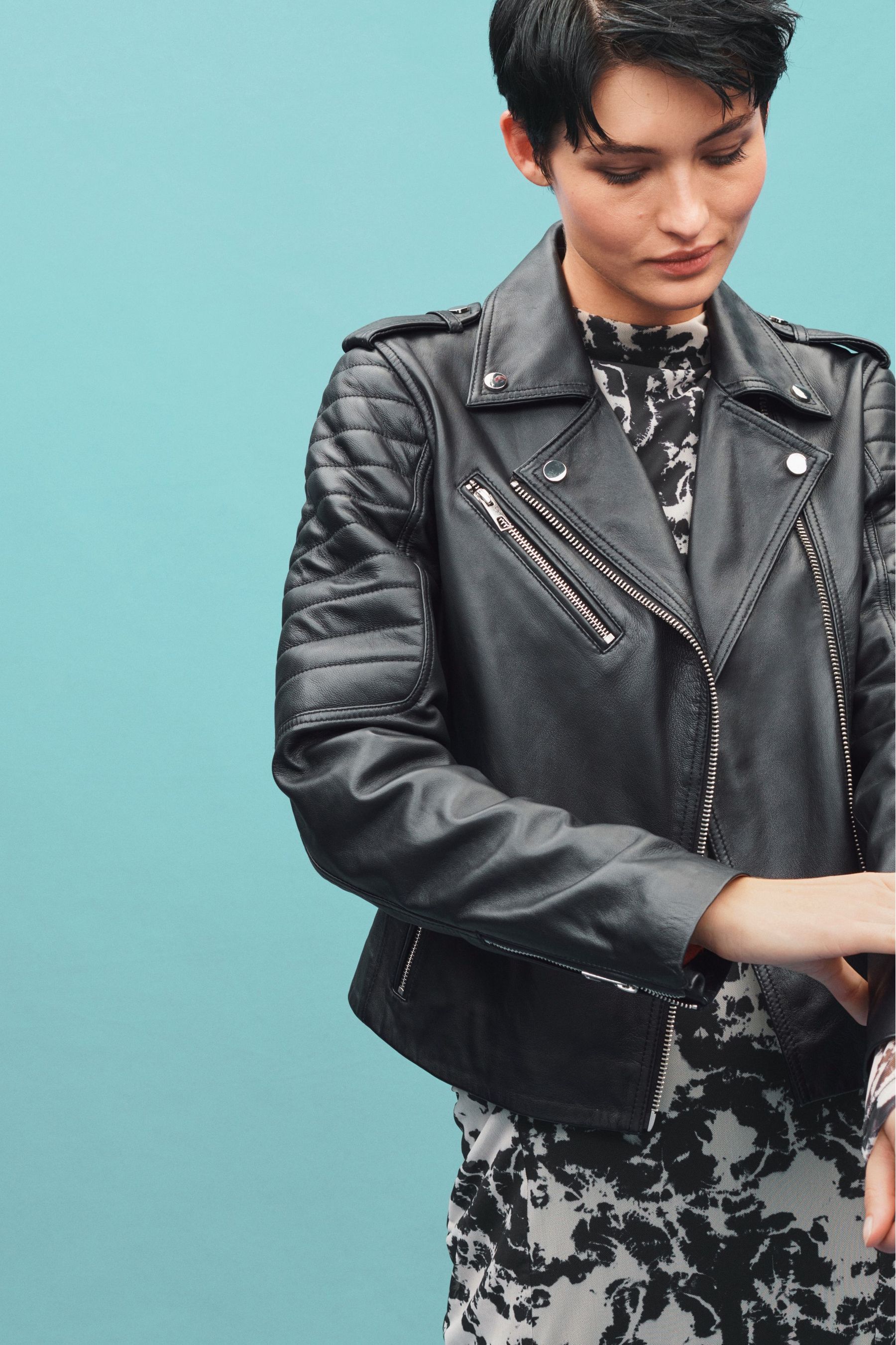 Next hot sale biker jacket