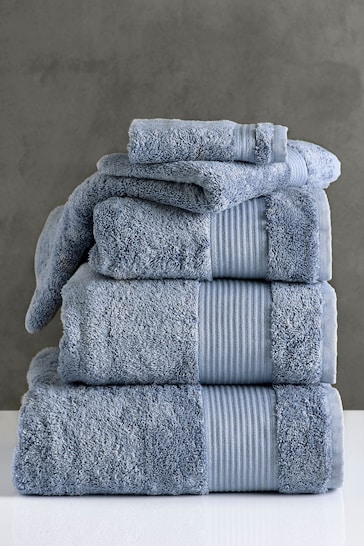 Blue Slate Egyptian Cotton Towel