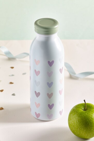 Pastel Hearts Water Bottle