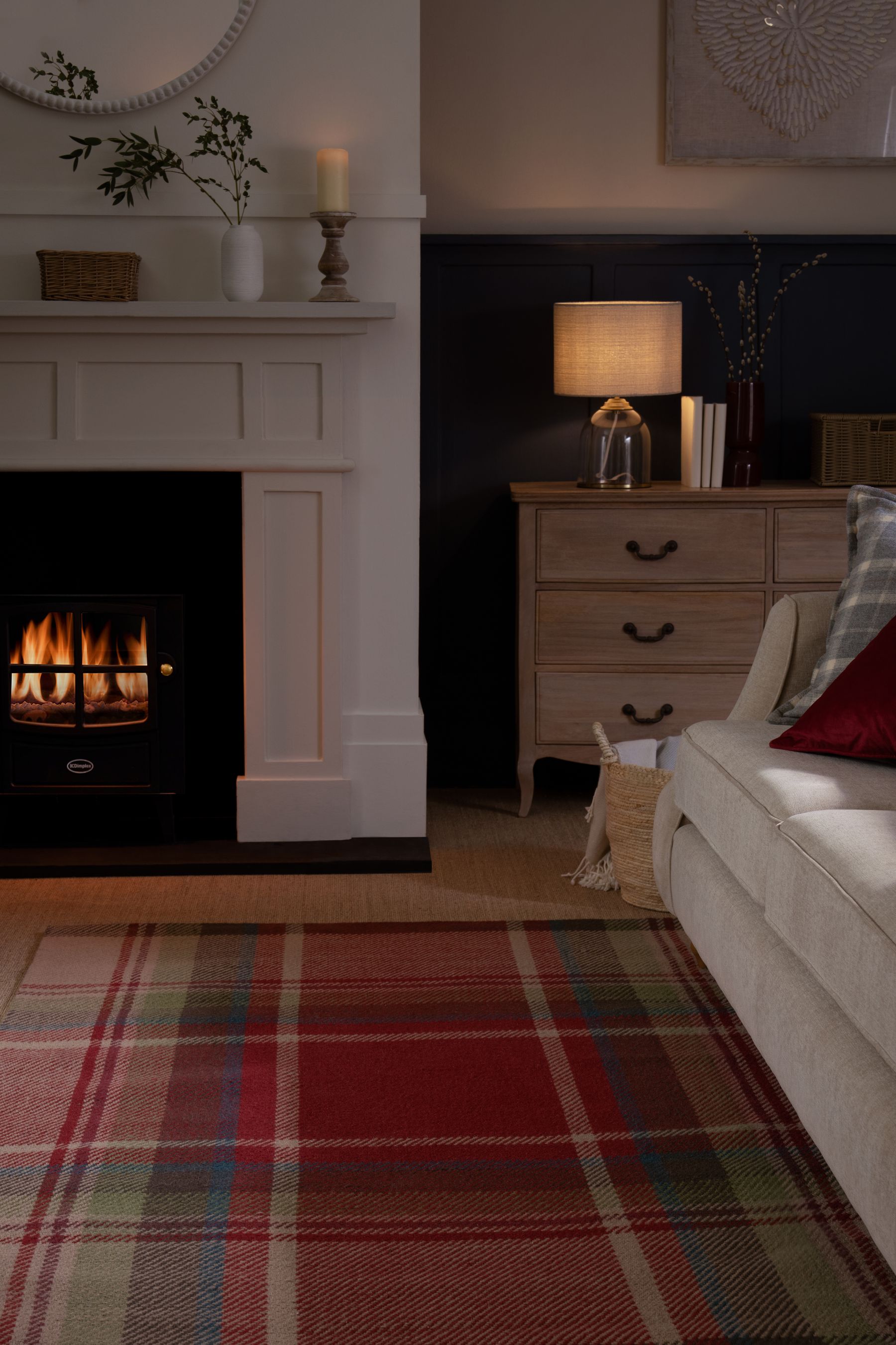 Tartan rugs store