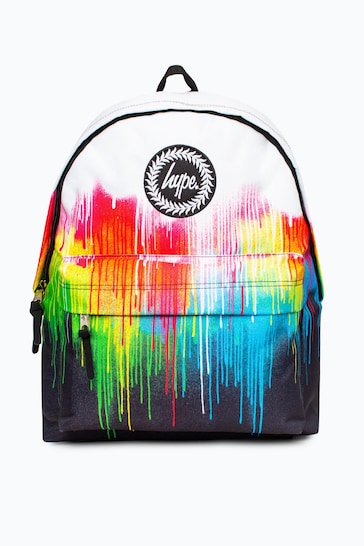 Hype. Red Multi Drip Backpack