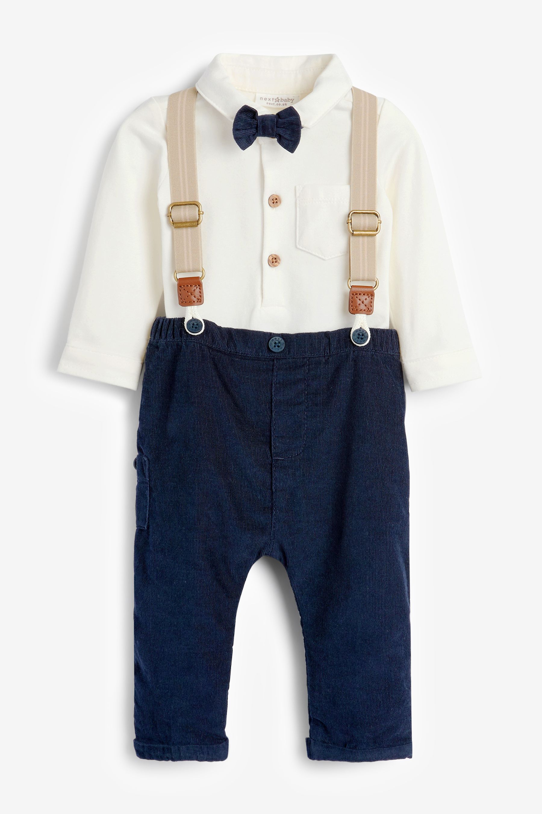 Trousers with best sale braces baby boy