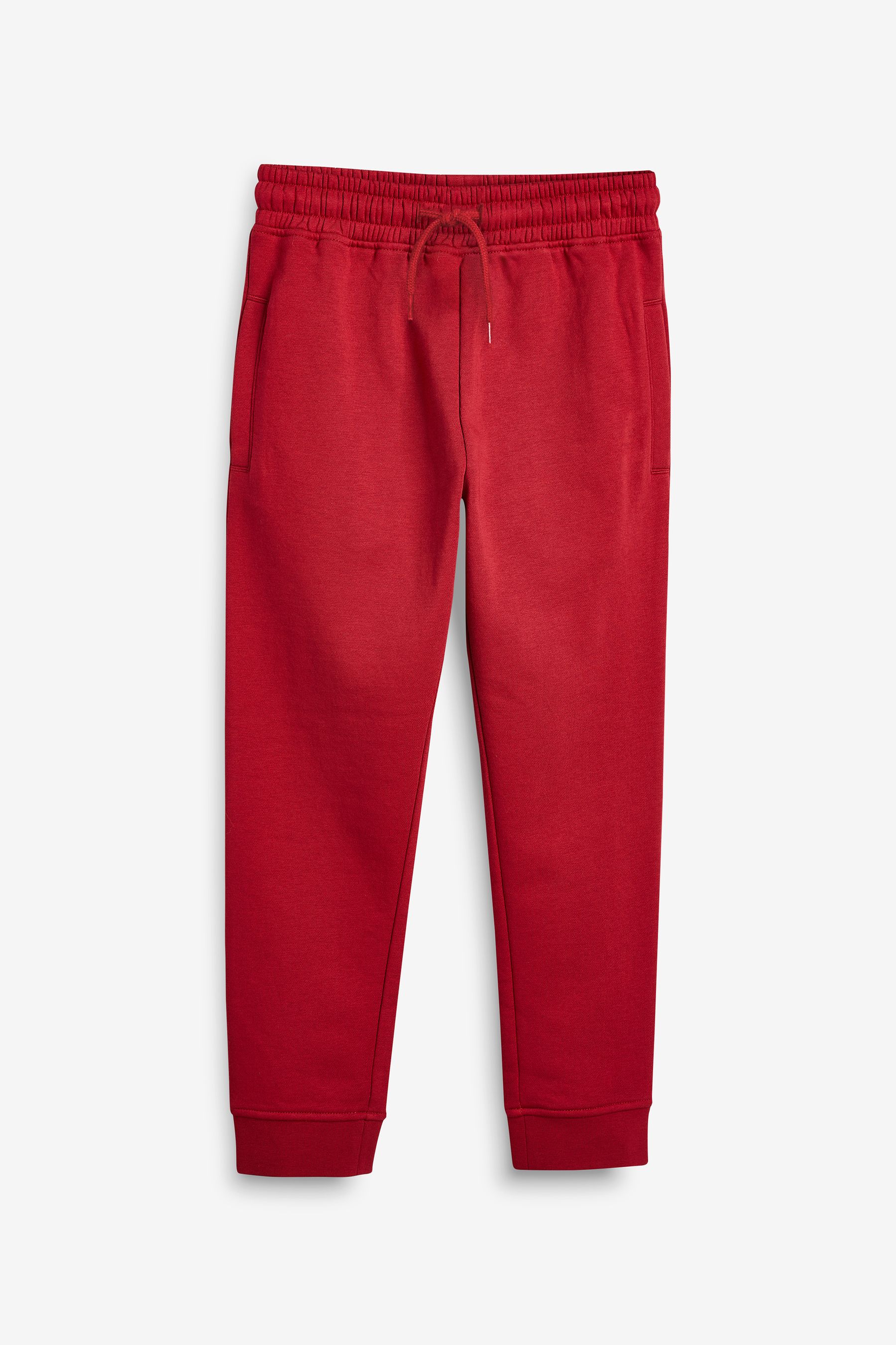 Red sales cuffed joggers
