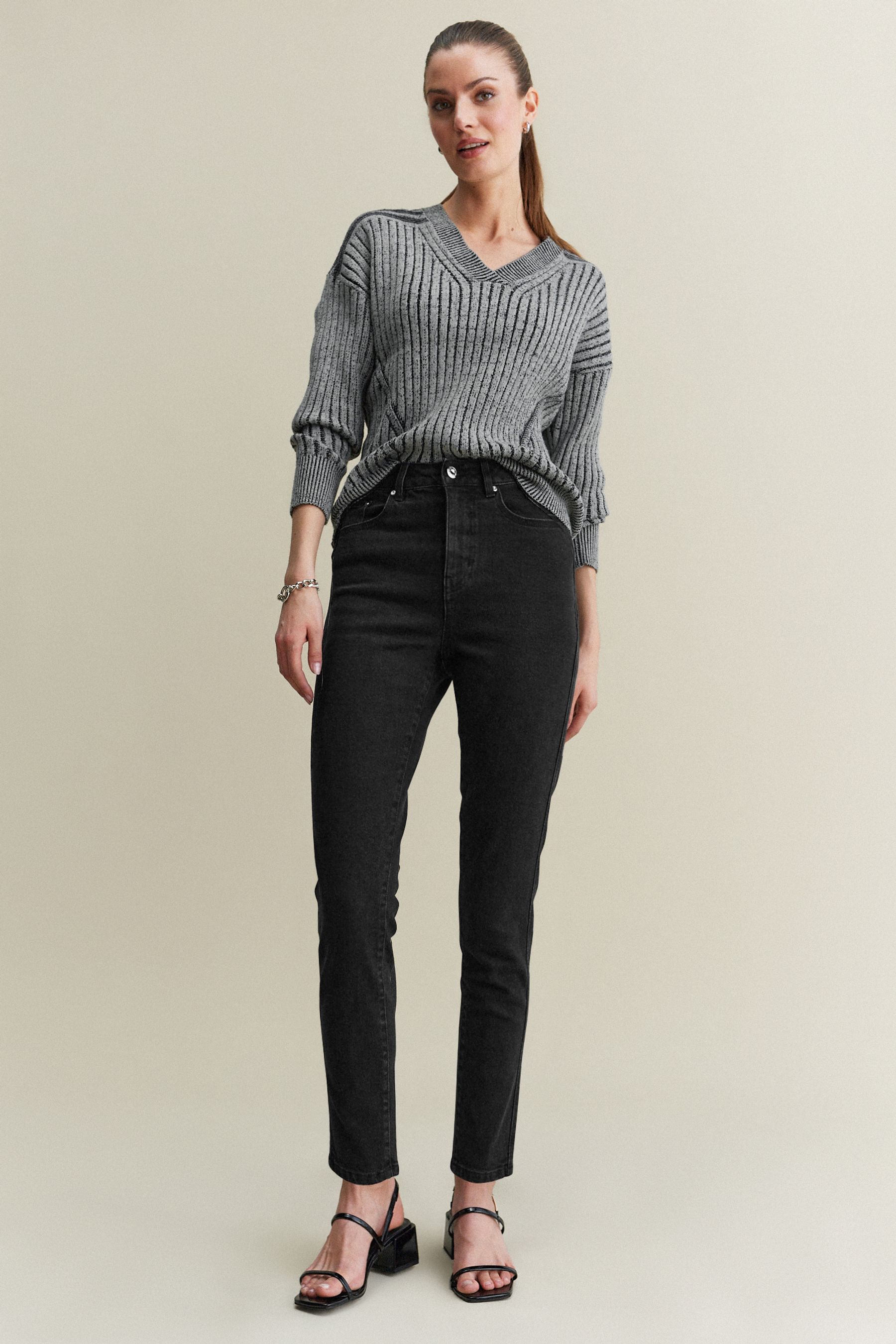 Buy Black Mom Comfort Stretch Jeans from the Next UK online shop