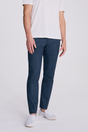 Selected Femme Blå crop-jeans med vide ben