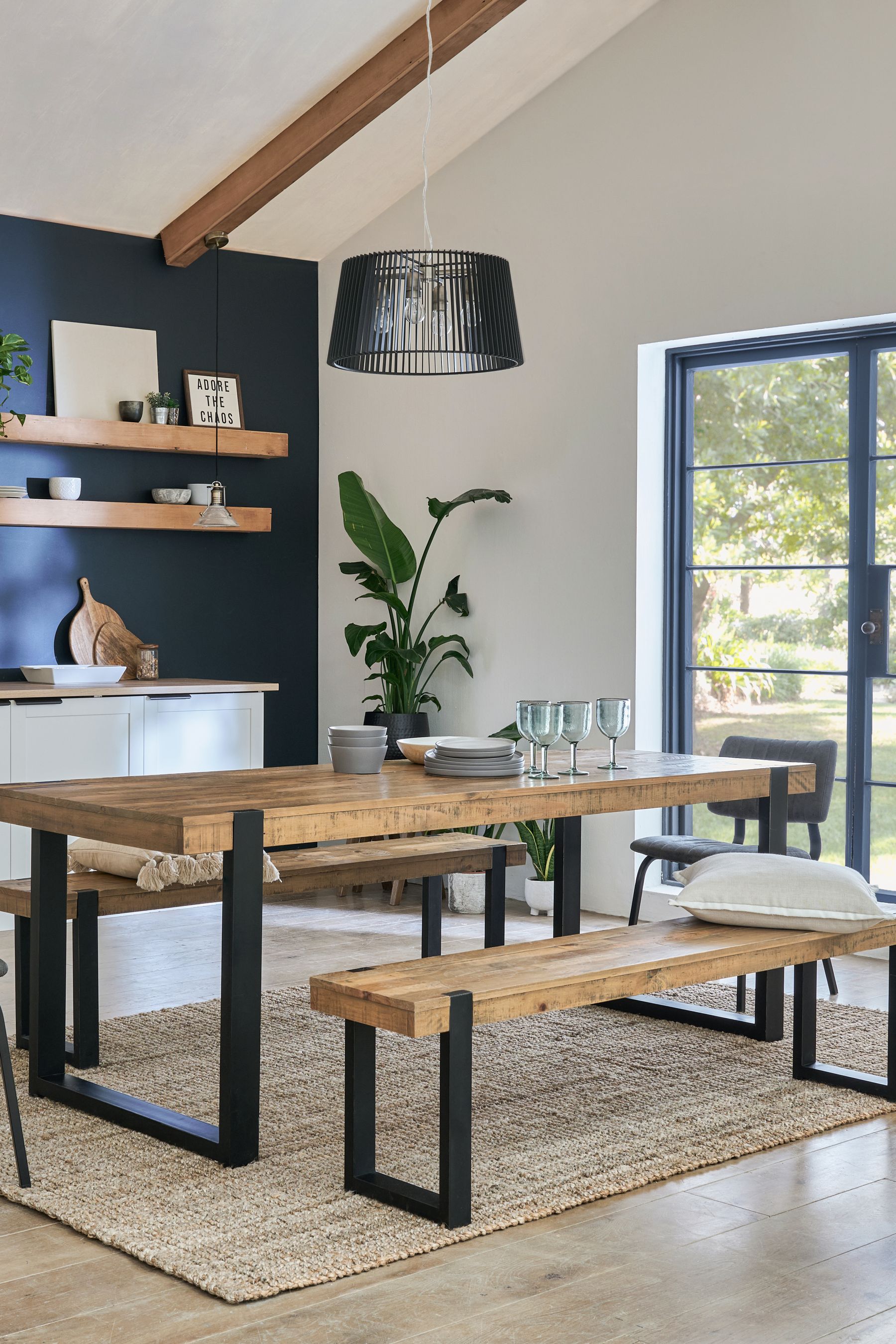 8 foot dining clearance bench