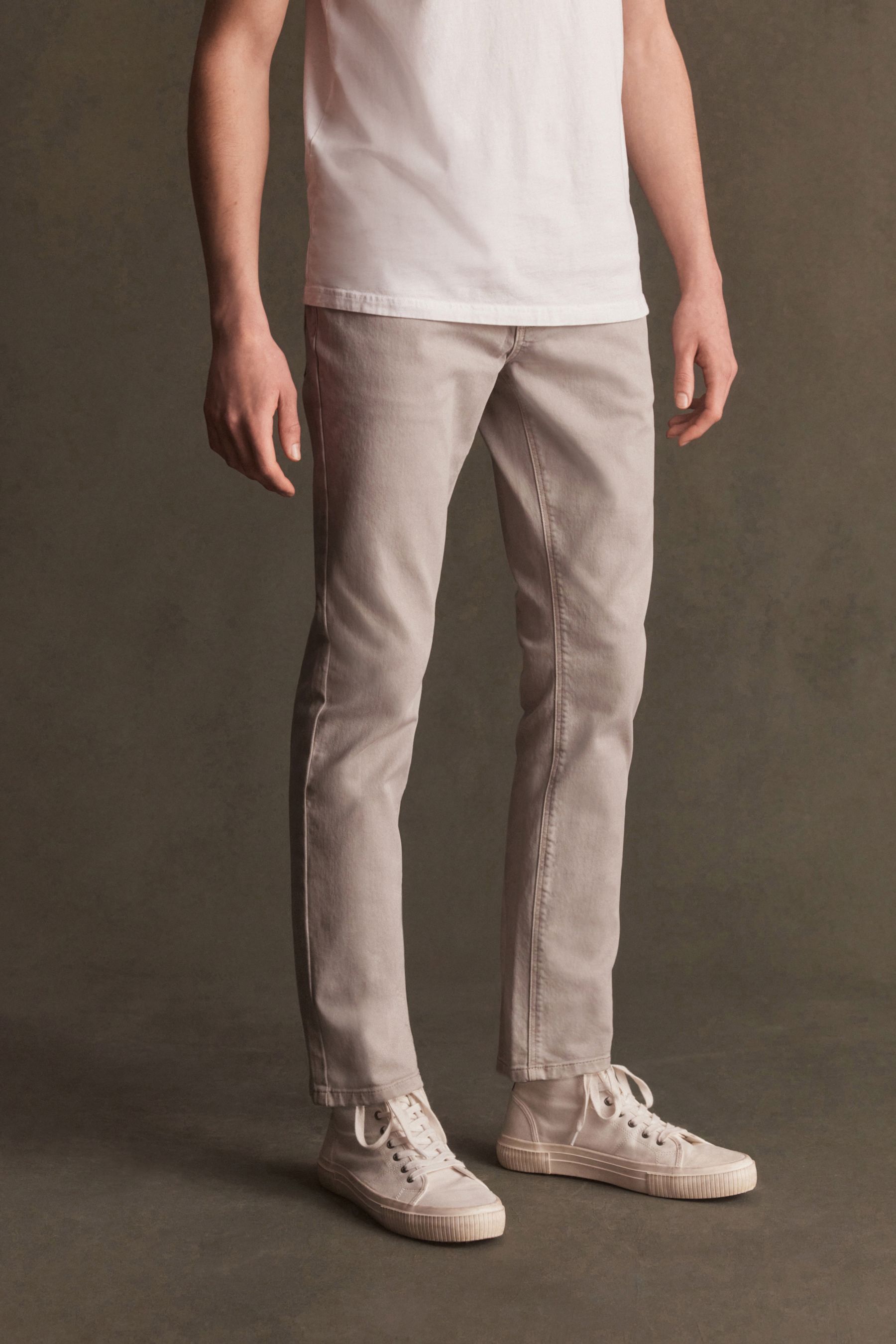 Mens stone coloured jeans clearance