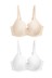 Nude/White DD+ Light Pad Full Cup Bras 2 Pack