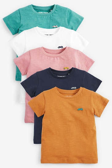 Mineral Short Sleeve T-Shirts 5 Pack (3mths-7yrs)