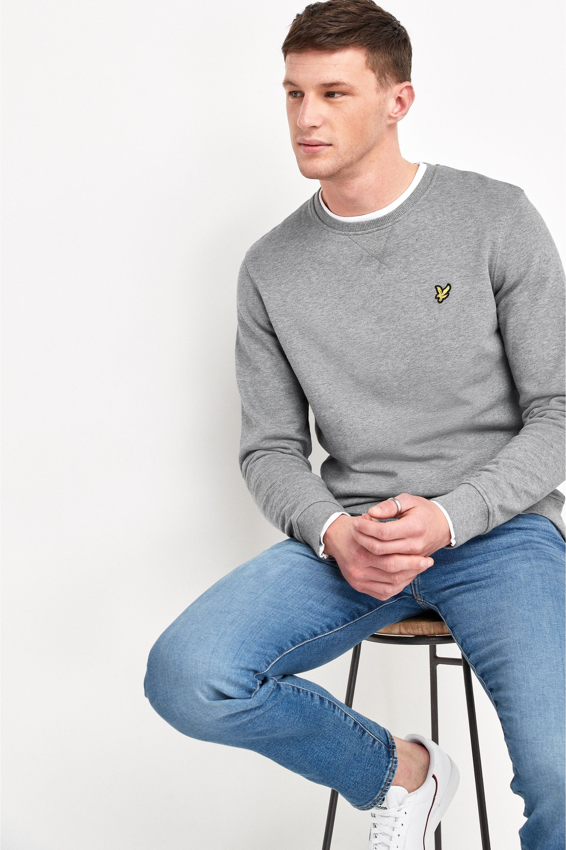 Buy Lyle & Scott Crew-Neck Sweatshirt from Next Ireland