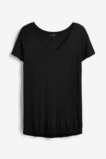 Buy Slouch V-Neck T-Shirt from the Next UK online shop