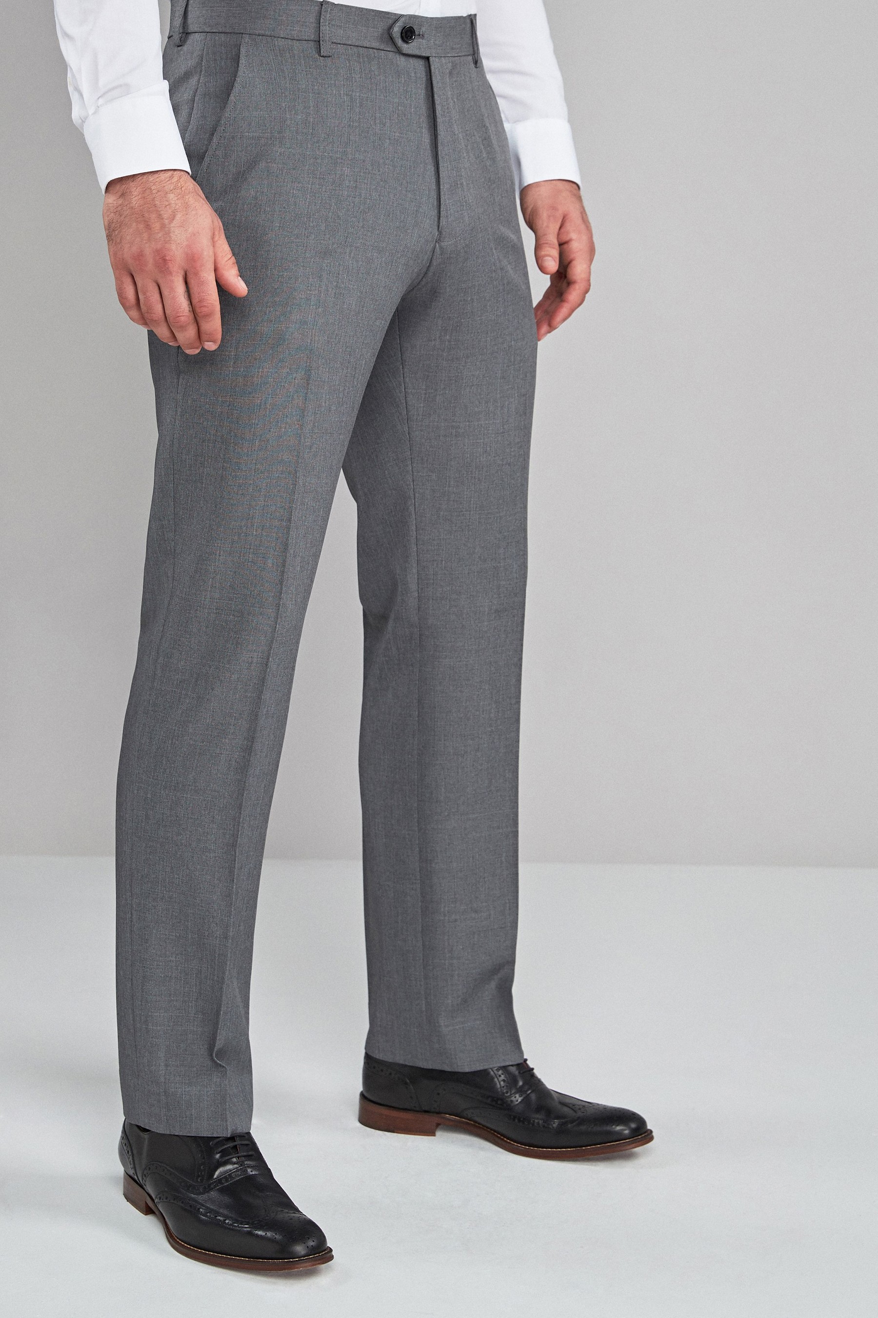 Buy Machine Washable Plain Front Formal Trousers from the Next UK ...