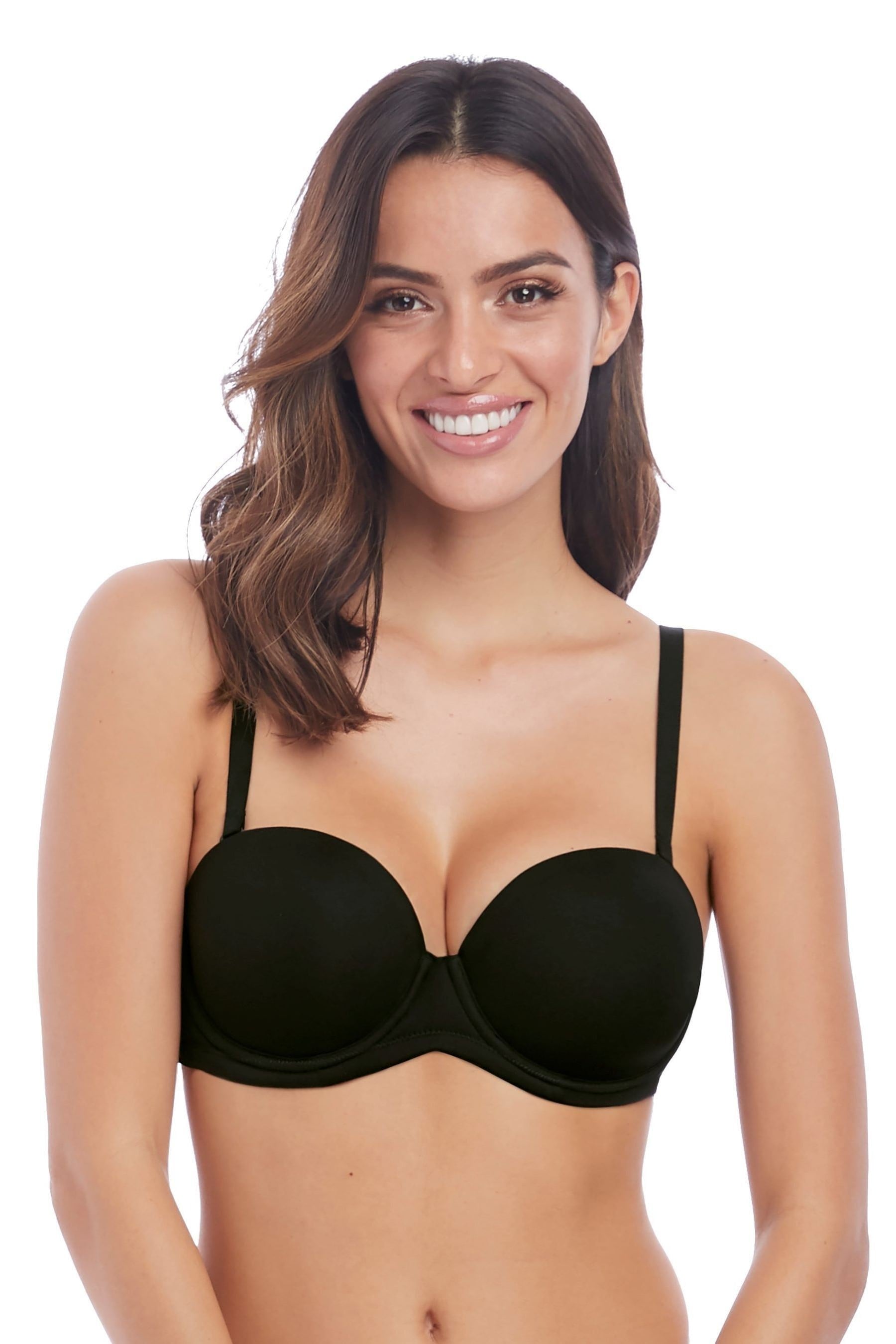 Strapless sales red bra