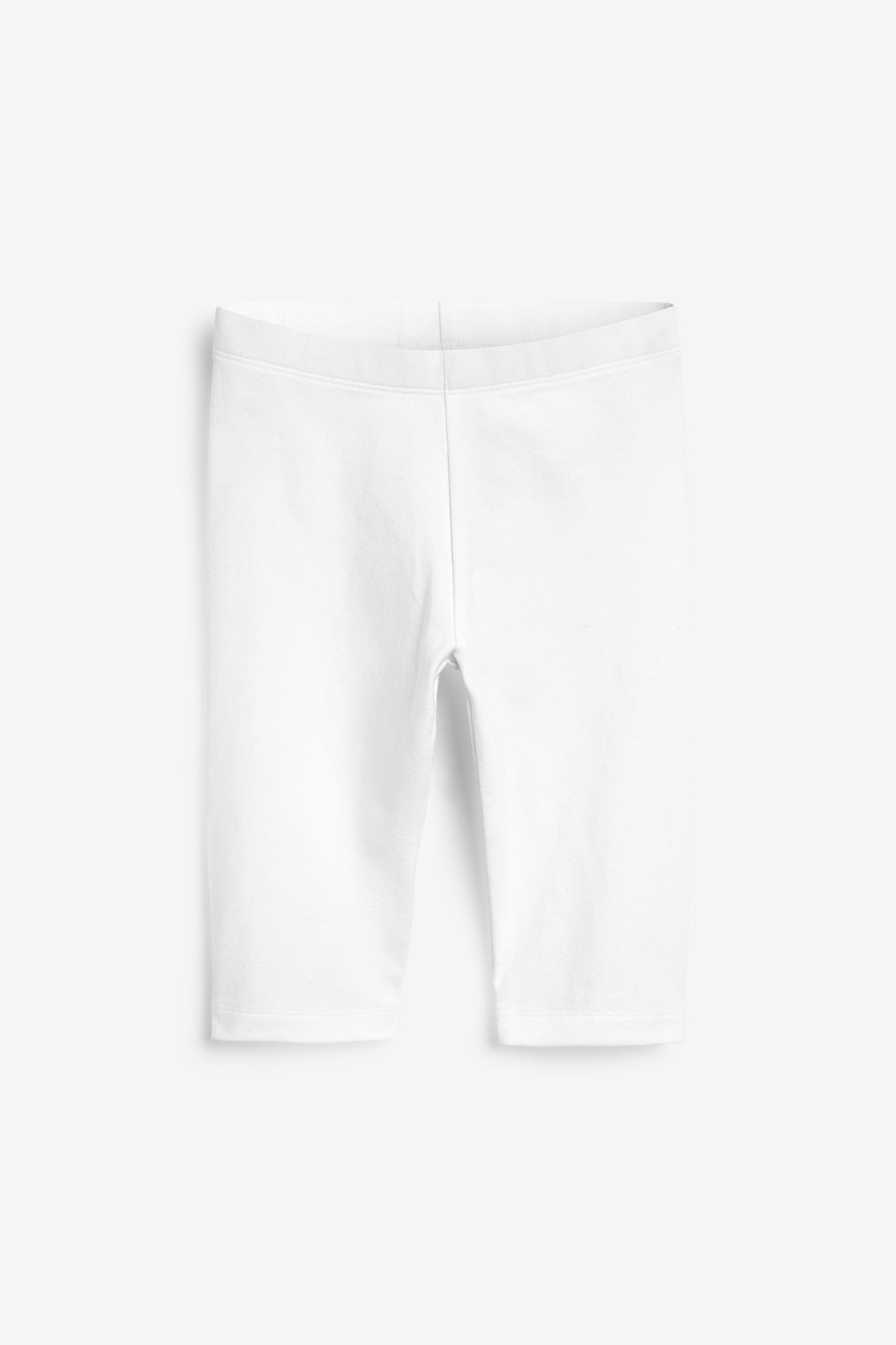 White legging shorts sales