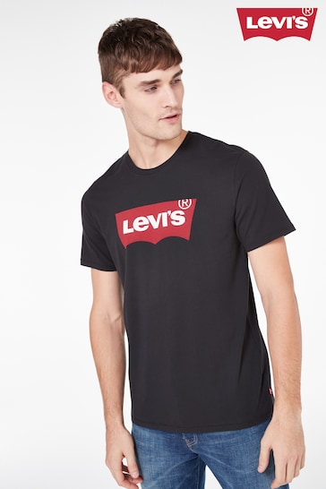 Levi's® Black Standard Housemark T-Shirt