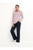 Navy Maternity Boot Cut Trousers