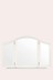Clifton Dove Grey Dressing Table Mirror by Laura Ashley