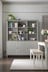 Hanover Pale French Grey Dresser Top For 3 Door Sideboard 